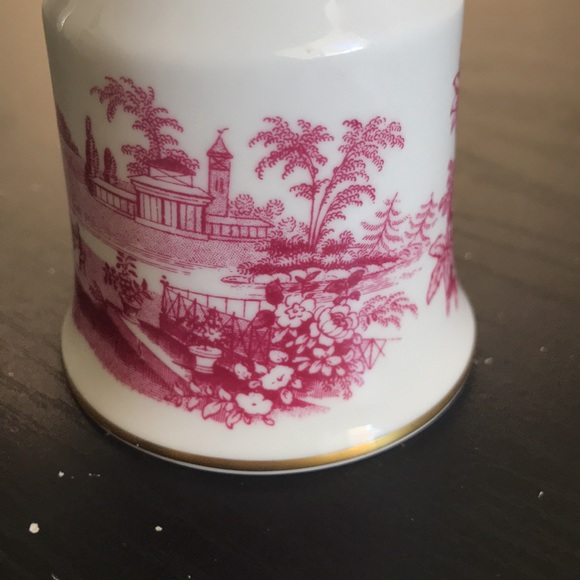SPODE, for The Danbury Mint White and Pink Bell - Picture 6 of 8